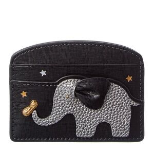 Kate Spade Ellie Embellished Elephant Leather Cardholder